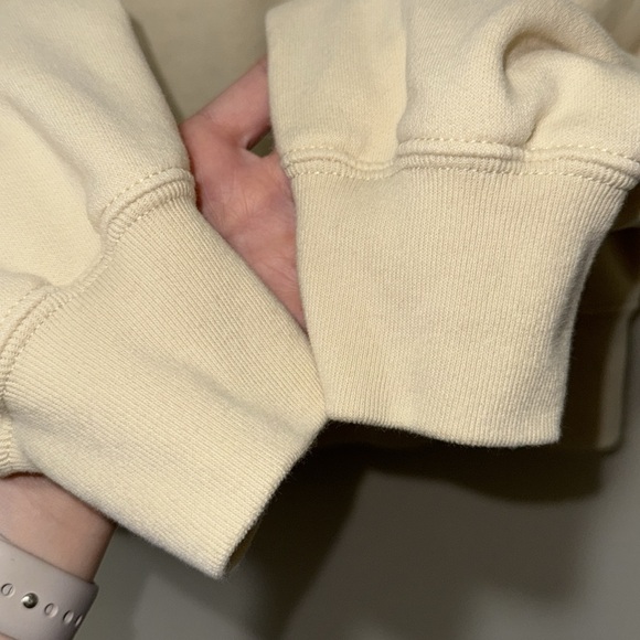 Abercrombie & Fitch Soft Collection Collared Sweater Yellow Size S - Picture 5 of 6